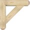 Ekena Millwork Traditional Craftsman Rough Sawn Bracket w/ Offset Brace, Douglas Fir, 8"W x 32"D x 32"H BKT0806X32X32TRA04RDF - alternate 2